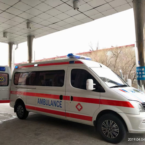 邯山救护车出租服务案例2